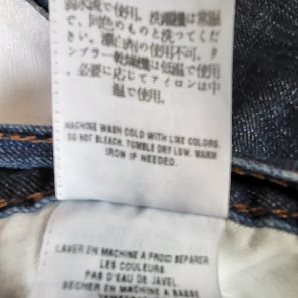 Guess Men's Vintage Y2K Falcon Slim Bootcut Baggy Distressed 36 Button Jeans - Picture 10 of 10